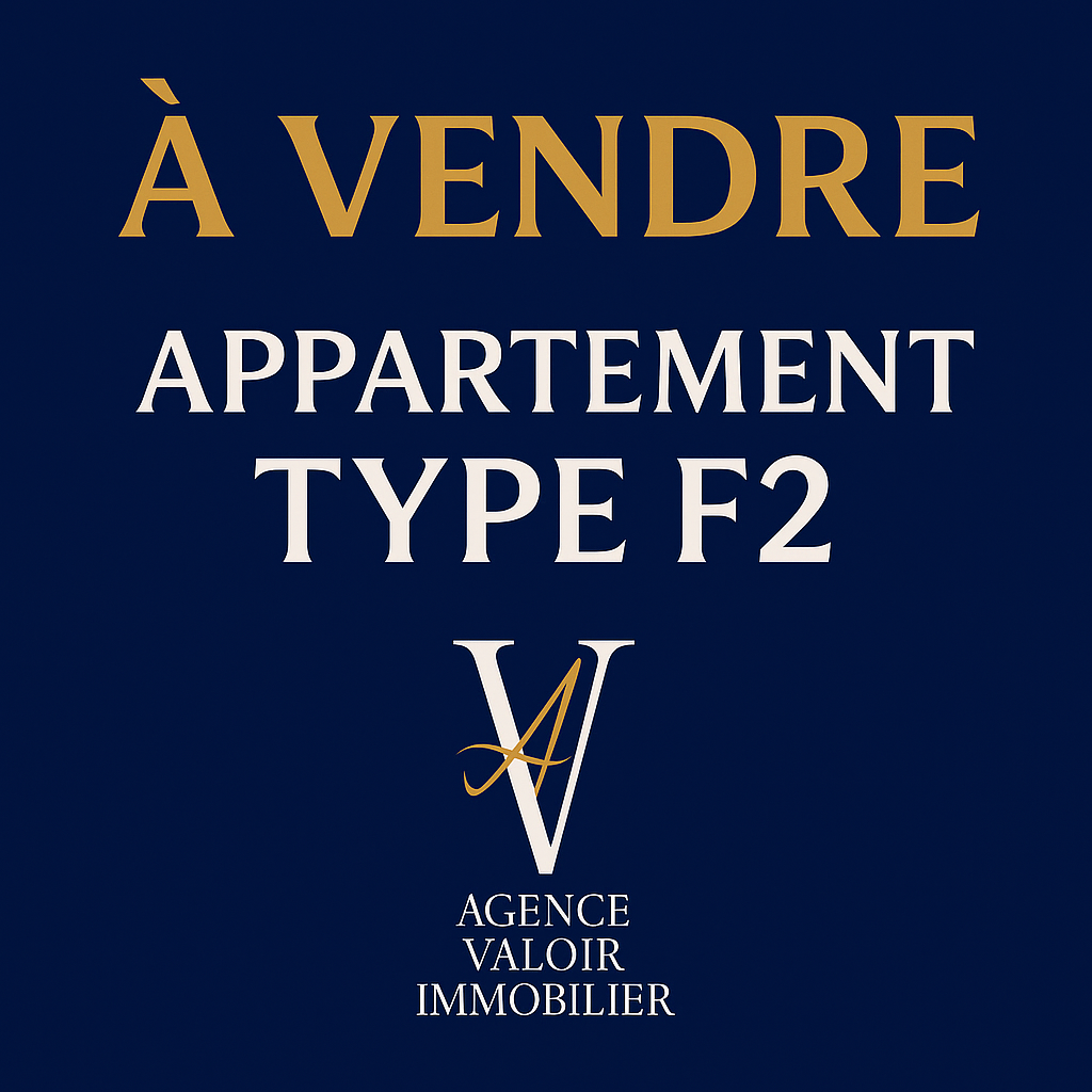 À vendre appartement F2