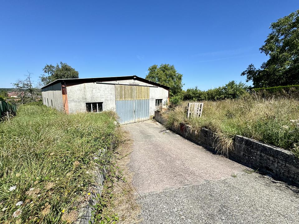 Herbitzheim - Hangar 325m2 + terrains constructibles + un garage