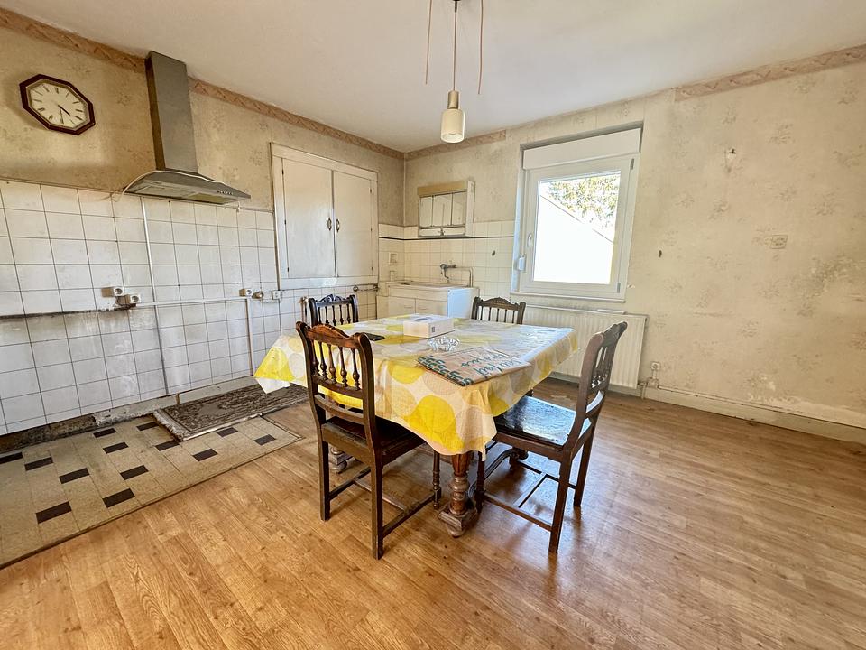 SARRALBE - Maison mitoyenne 90m2 - Toiture et fenêtres neuves