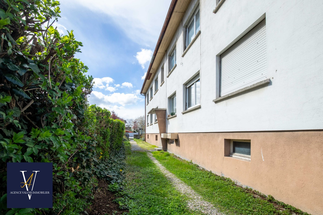 KINGERSHEIM - IMMEUBLE DE RAPPORT 300m2 - 4 appartements type F3