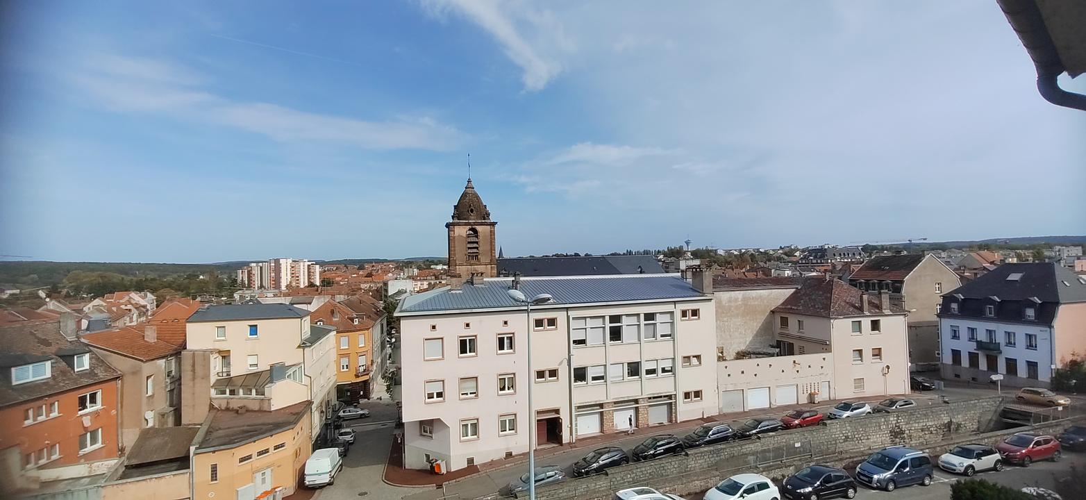 SARREGUEMINES - CENTRE VILLE - F2 - 53m2 - AVEC VUE